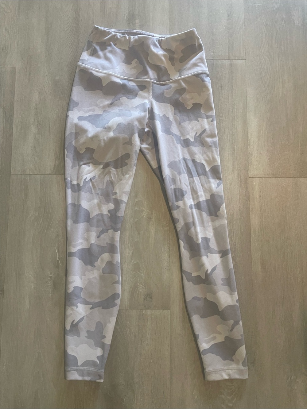 Camo Leggings - Light Gray